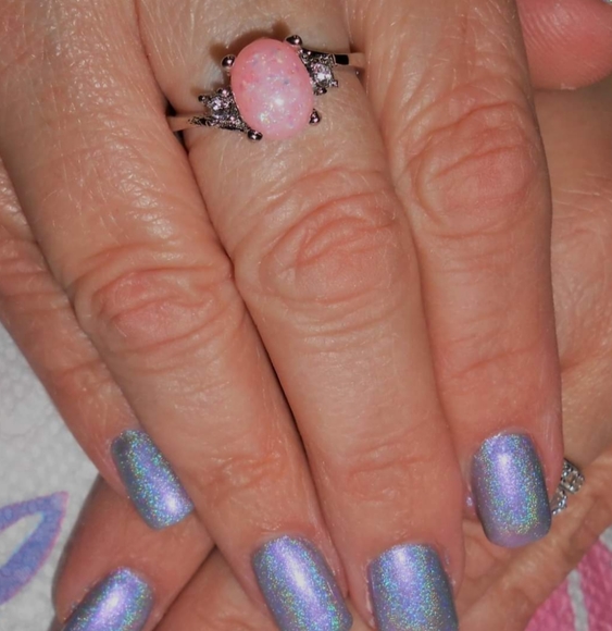 Opal Fashion Ring Silver Plated - Picture 4 of 13